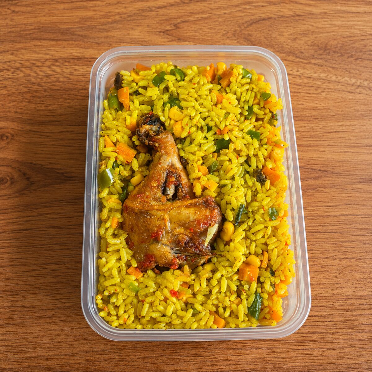 Fried Rice with Chicken (Big Plate)